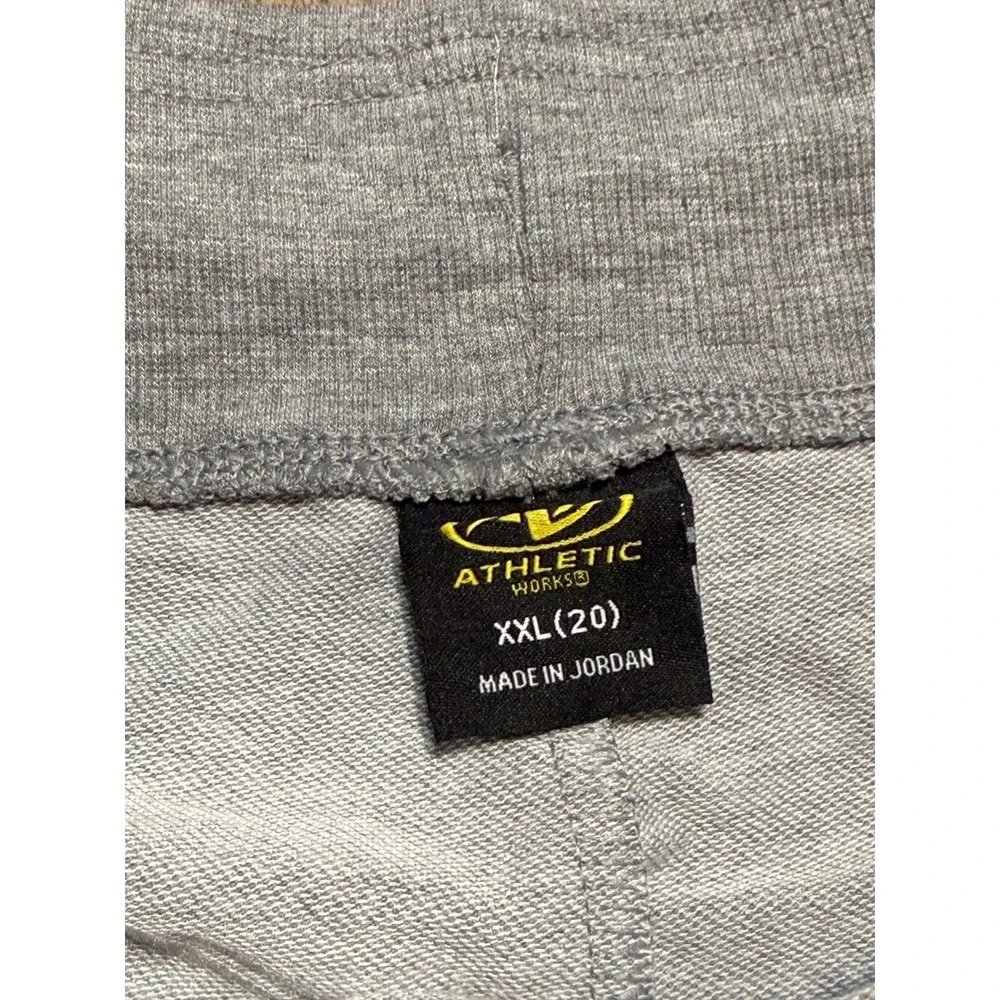 Athletic Works Shorts Womens Size XXL Gray Drawstring Activewear NEW